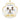 Proud Dog Mom Christmas Ceramic Round Pendant